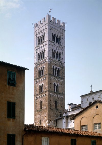 Ansicht des Glockenturms von Italian School