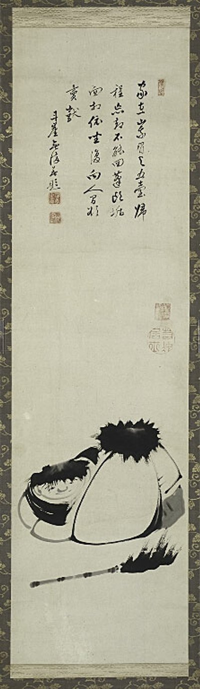 Kanzan und Jittoku von Ito Jakuchu