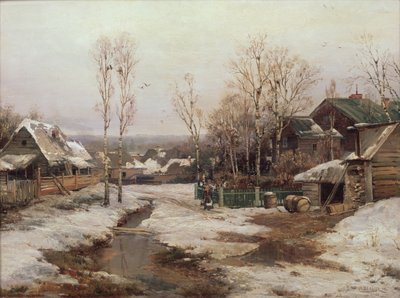 Frühling bei St. Petersburg, 1896 von Ivan Avgustovich Velz
