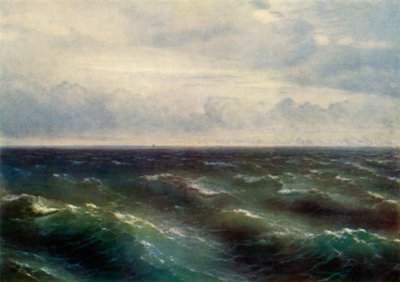 Das Schwarze Meer, 1881, 1965 von Ivan Ayvazovsky