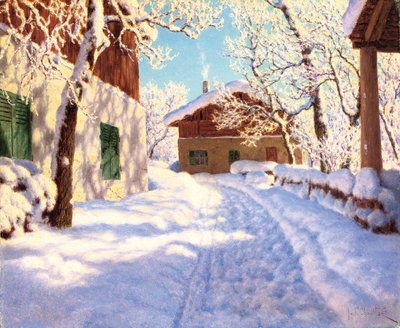 Erster Schnee von Ivan Fedorovich Choultse
