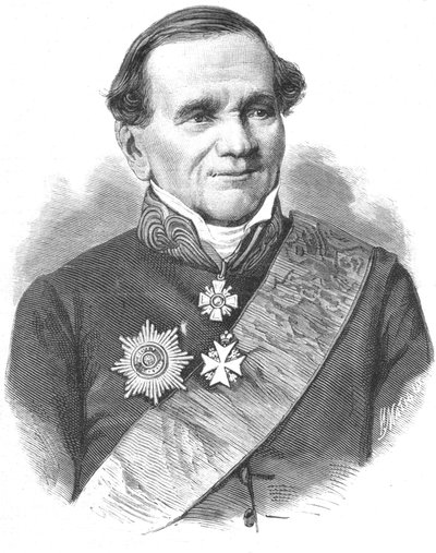 Fjodor Nikolajewitsch Glinka 1786-1880 von Ivan Ivanovich Matyushin