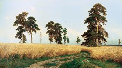 Roggenfeld, 1878 von Ivan Ivanovich Shishkin