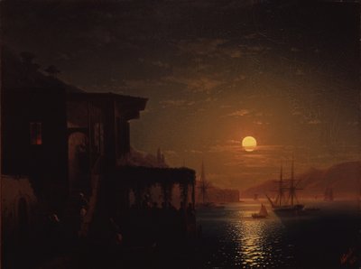 Konstantinopel am Abend, 1882 von Ivan Konstantinovich Aivazovsky