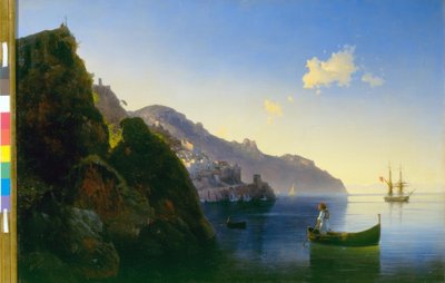 Die Küste von Amalfi von Ivan Konstantinovich Aivazovsky