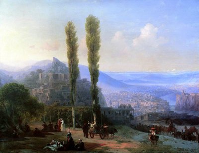 Ansicht von Tiflis, 1869 von Ivan Konstantinovich Aivazovsky