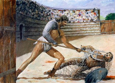 Römische Gladiatoren von Ivan Lapper