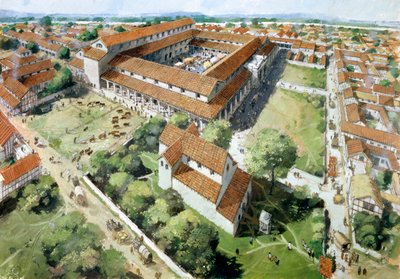 Römische Stadt Silchester von Ivan Lapper