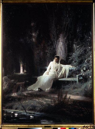 Mondnacht von Ivan Nikolaevich Kramskoy