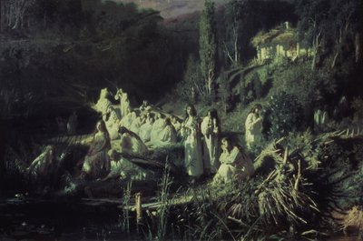 Meerjungfrauen, 1871 von Ivan Nikolaevich Kramskoy