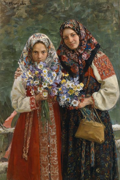 Wiesenblumen, 1913 von Ivan Semyonovich Kulikov