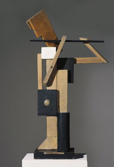 Musiker, 1916 von Ivan Vassilyevich Klyun