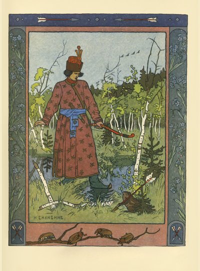 Iwan Zarewitsch und die Froschprinzessin, 1901 von Ivan Yakovlevich Bilibin