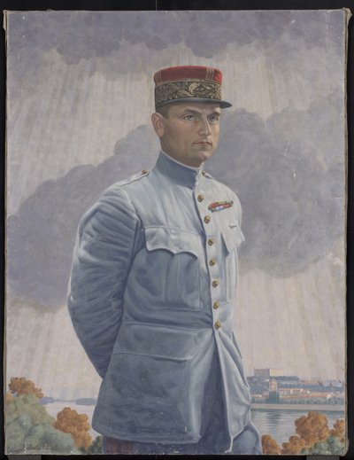Porträt von Milan Rastislav Štefánik von Ivan Zabota