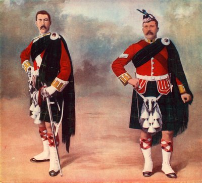 Die Kapstädter Highlanders, 1900 von JE Bruton
