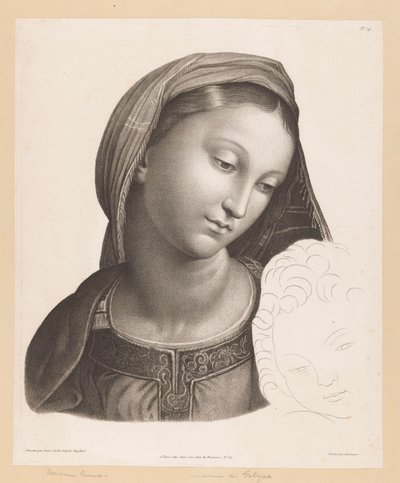 Maria mit Kind von J.F. Cazenave