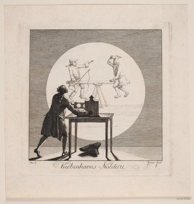 "Kiøbenhavns Skilderie", Nr. 2 von J.F. Clemens