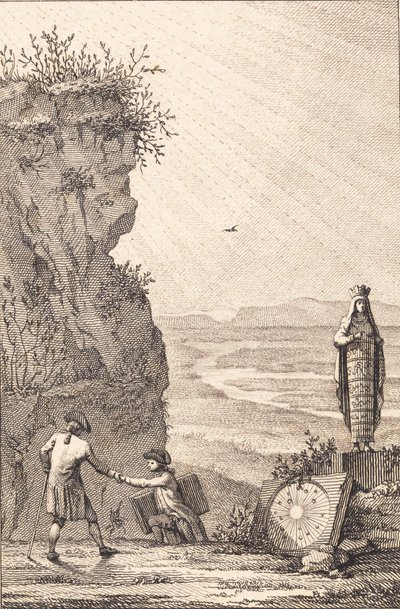 Titelkupfer zu Olavides von J.F. Clemens