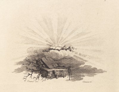 Titelvignette zu C. Bastholm: Aandelige Taler, 1779 von J.F. Clemens