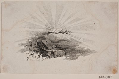 Titelvignette zu C.Bastholm: "Geistliche Reden", 1779 von J.F. Clemens
