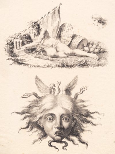 Öresund. Medusakopf von J.F. Clemens