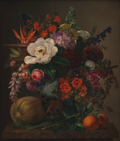 Blumen in einer Vase von J.L. Jensen