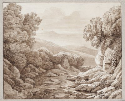 Landschaft bei Montenero von J.L. Lund