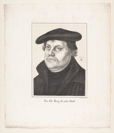 Martin Luther von J.L. Lund