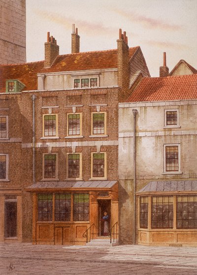 Plough Court, Lombard Street, London, ca. 1870 von JL Stewart