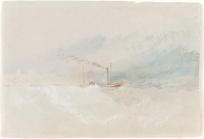 Ein Paketboot vor Dover, ca. 1836 von Joseph Mallord William Turner