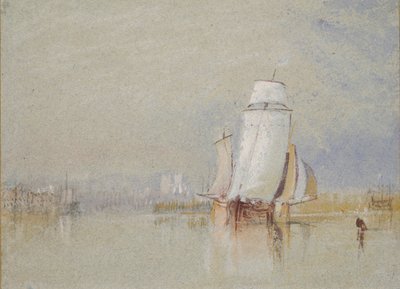 Ruhe auf der Loire, 1832 von Joseph Mallord William Turner