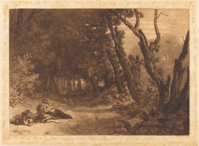 Prokris und Kephalos, veröffentlicht 1812 von Joseph Mallord William Turner