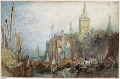 Rheintor, Köln, 1819 von Joseph Mallord William Turner