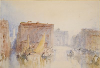 Venedig: Die Accademia, 1840 von Joseph Mallord William Turner