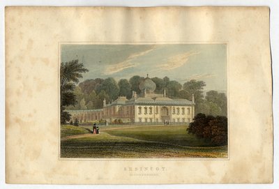 Sezincote House, Gloucester, 1823 von J.P. Neale