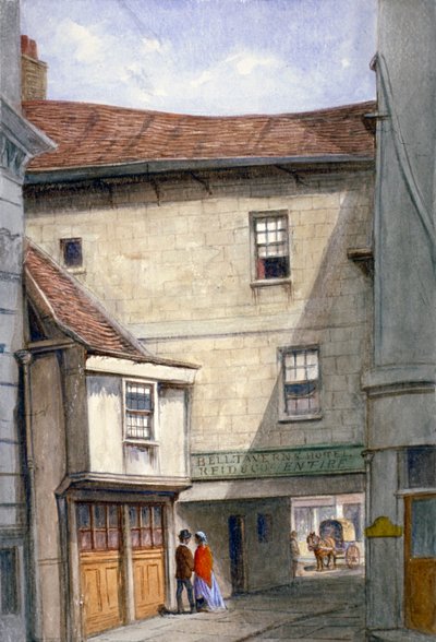 Bell Tavern, Addle Hill, London von JT Wilson