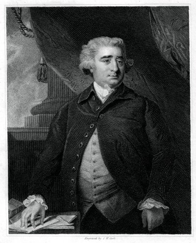 Charles James Fox, britischer Whig-Politiker von J.W. Cook