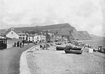 Sidmouth, um 1896 von J. A. Bellinger