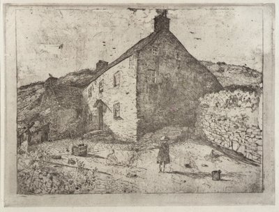 Fischerhütte - Isle of Man von J. Alden Weir