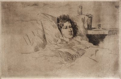 Mutter und Kind von J. Alden Weir