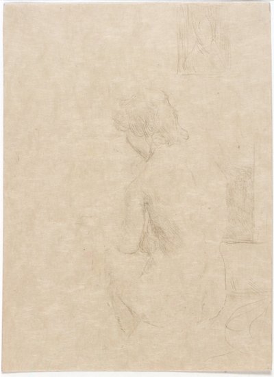 Sitzendes Modell von J. Alden Weir