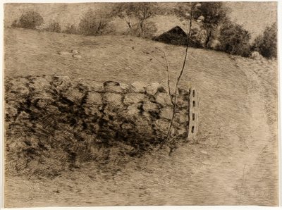 Der Scheunenhof von J. Alden Weir