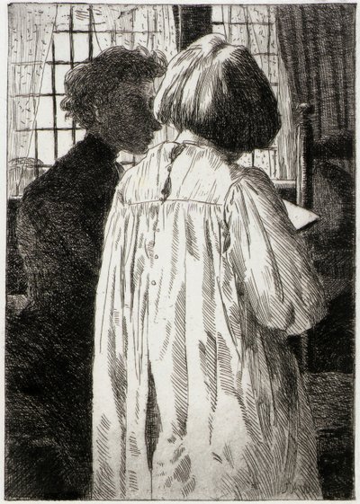 Die Lektion von J. Alden Weir