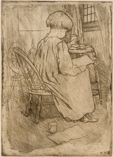 Der kleine Künstler von J. Alden Weir