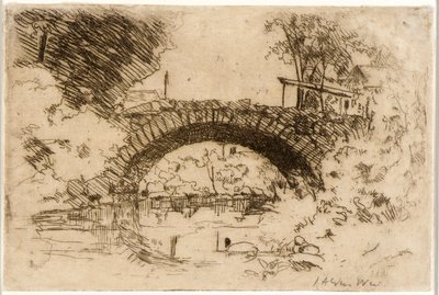 Die Steinbrücke von J. Alden Weir