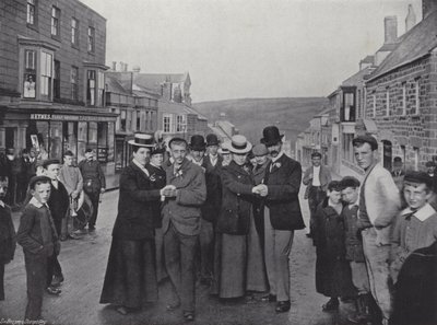 Helston Flora Day, frühe Tänzer von J. Benjamin Stone