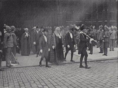 Abgeordnete auf dem Weg zum Jubiläumsgottesdienst von J. Benjamin Stone