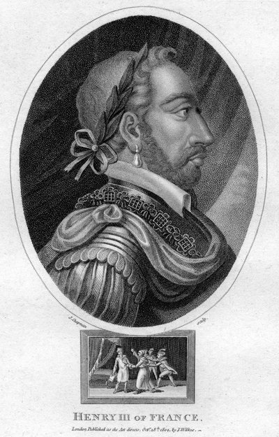 Heinrich III., König von Frankreich, 1804 von J. Chapman