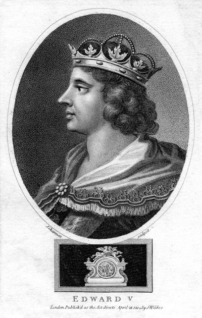 König Eduard V. von England, 1804 von J. Chapman