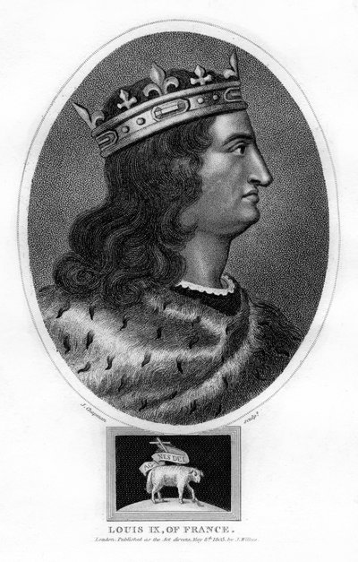 Ludwig IX., König von Frankreich, 1805 von J. Chapman